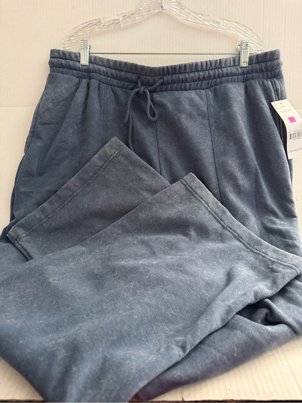 Just Be Women's Denim Washed Sweatpants